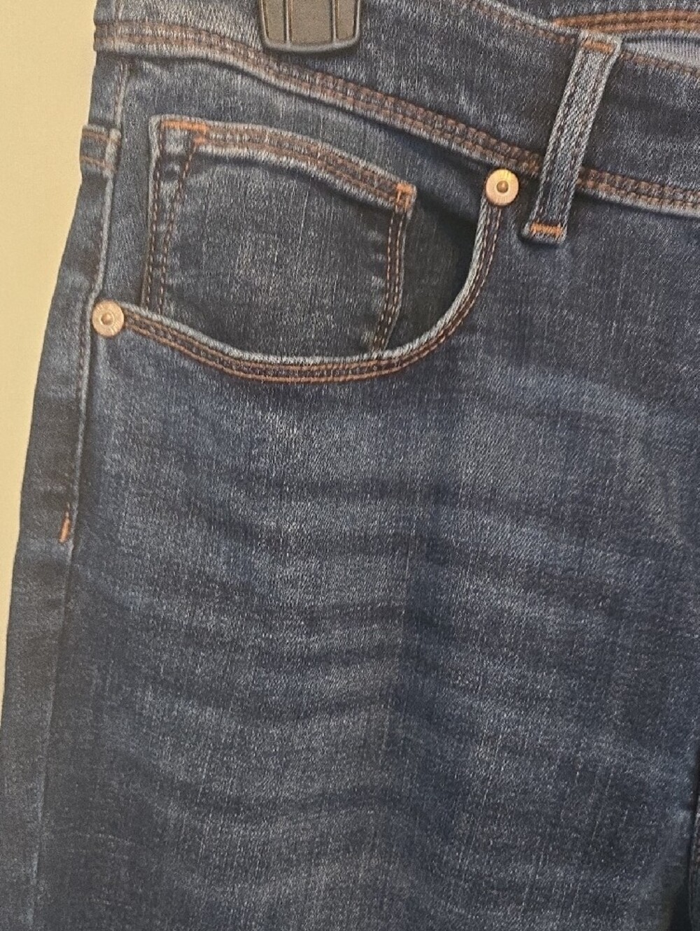 J. Jill Jeans Curvy Fit Straight Leg Dark Wash 6 High Raise 30 Inch Waist - Picture 5 of 9